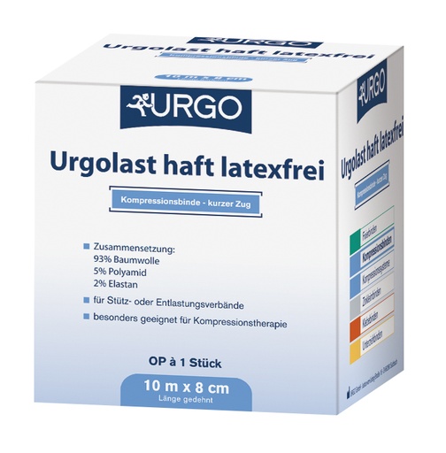 [15433-01] URGO Urgolast haft latex-free Ideal bandage with short stretch