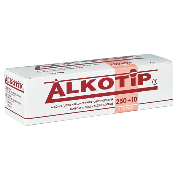 ALKOTIP ECO-Standard Alkoholtupfer, 28 x 60 mm