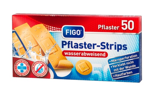 [21428-01] FIGO Pflaster-Strips wasserabweisend