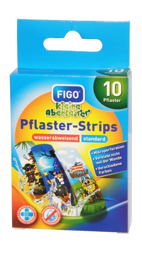 [21433-01] FIGO Kinder Pflaster-Strips Kleine Abenteurer