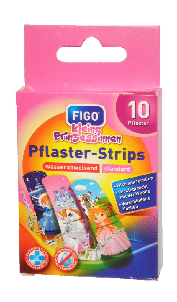 FIGO Kinder Pflaster-Strips Kleine Prinzessin