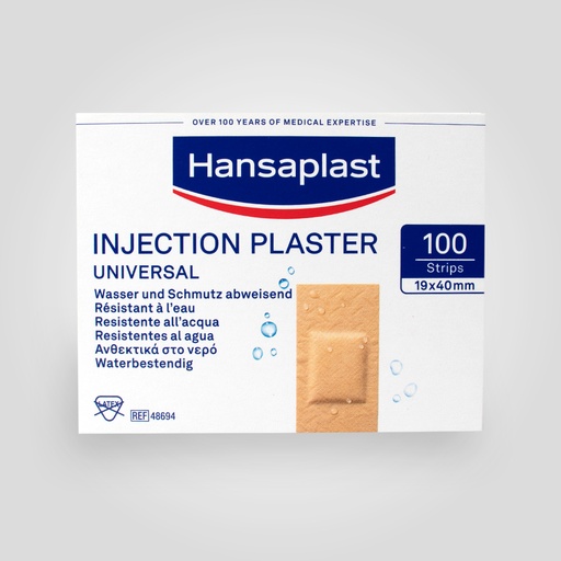 [21626-01] BSN Hansaplast Universal Water Resistant Injektionspflaster, 1,9 x 4 cm