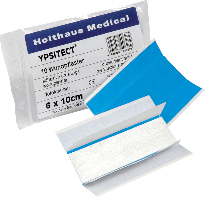 HOLTHAUS YPSITECT Wound plaster water-repellent 6 x 10cm
