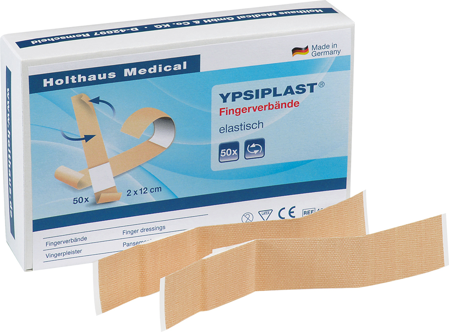 HOLTHAUS YPSIPLAST Finger dressing elastic 2 x 12cm