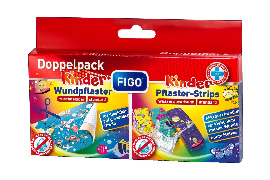 FIGO Double pack Children's plasters