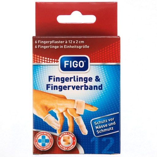 [25393-01] FIGO Fingerlinge 6 Teile
