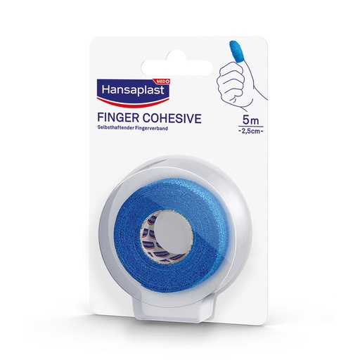 [25741-01] BSN Hansaplast Finger Cohesive blau, 2,5 cm x 5 m