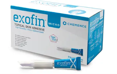 [27341-01] PLANTTEC MEDICAL exofin Topical Skin Adhesive Skin glue, 0.5ml