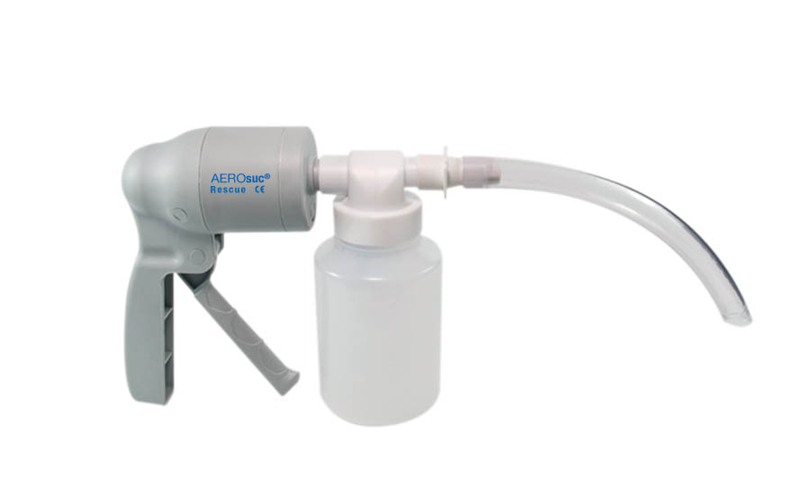 HUM AEROsuc Rescue Emergency manual suction pump