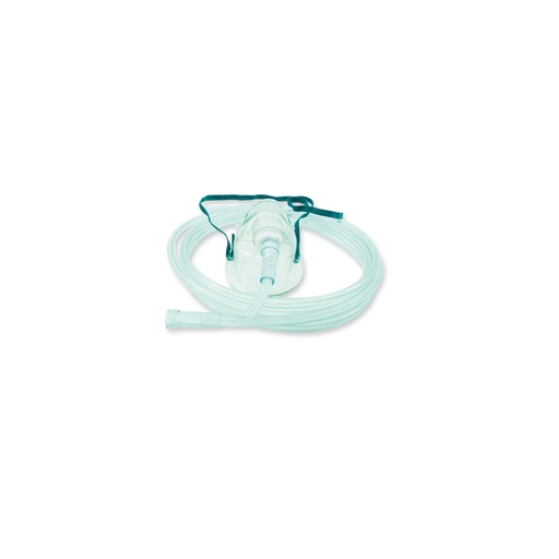 [14650-01] HUM AEROpart SM-K Oxygen mask with nose clip for children 2.1m without PHT