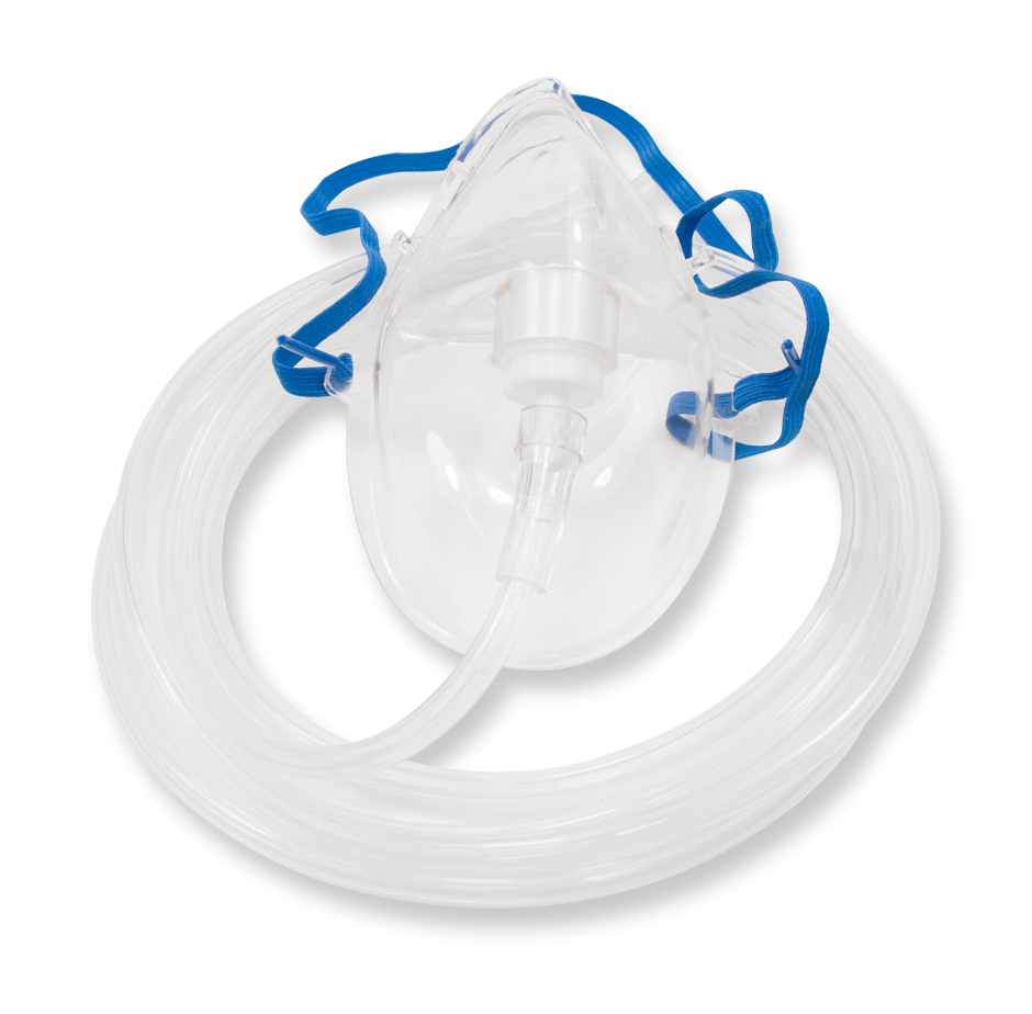 HUM AEROpart 11-E Oxygen mask with nose clip for adults 2.0m