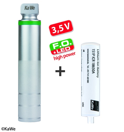[18454-01] KAWE F.O. Rechargeable handle 3.5V LED highpower medium