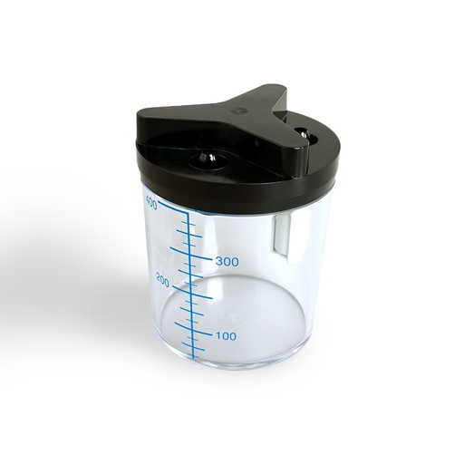 [24503-01] MEDIWARE Zubehör für Absaugpumpe mit Fusspedal, Absaugbehälter 400 ml