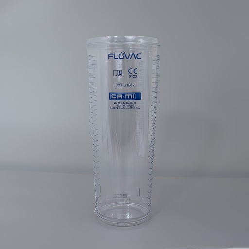 [25005-01] FLOVAC Canister 3L without lid for disposable bag