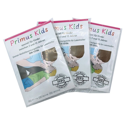 [25459-01] EKASTU Disposable Emergency Resuscitation Aid Primus Kids