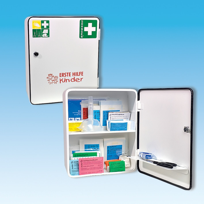 SÖHNGEN First aid cabinet Kindergarten filled