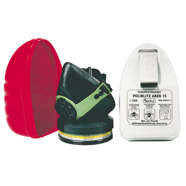 SEKUR Escape filter device Poli-Blitz