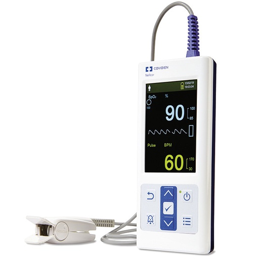 [13034-01] NELLCOR Handheld Pulse oximeter PM10N incl. DS100A Sensor