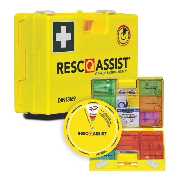 ESE INTERNATIONAL Resc-Q-Assist Q100 Erste-Hilfe-Koffer nach DIN 13169