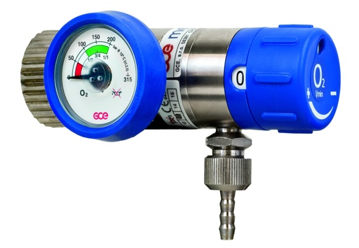 [20056-01] GT-GASTECH Mediselect 25, kurz, Druckminderer