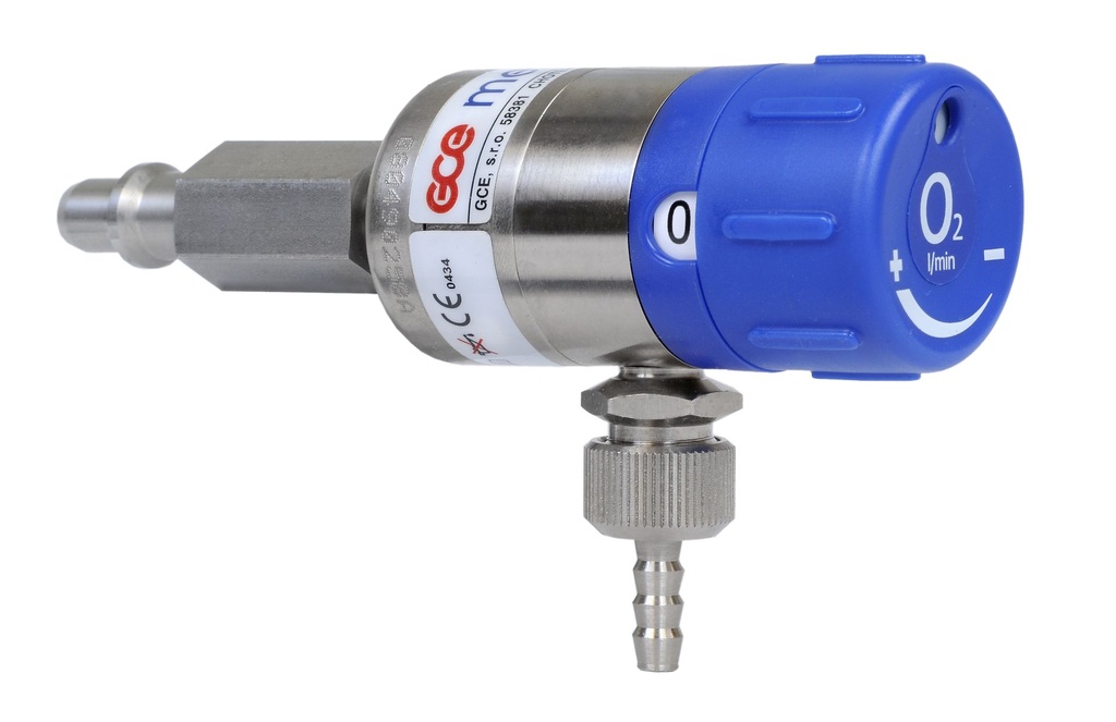 GT-GASTECH Mediflow Ultra 25, ZGA, Pressure reducer for med O2