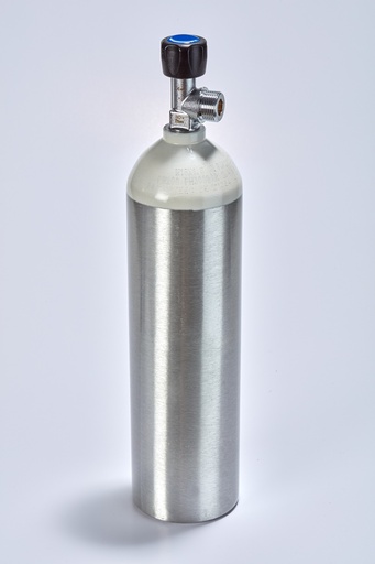 [20283-01] GT-GASTECH 2 Ltr. Aluminium-Sauerstoffflasche Typ II