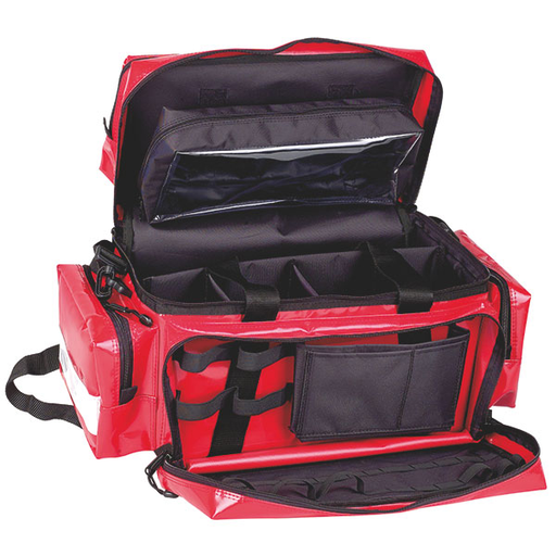 [20442-01] LIFEGUARD Emergency bag Profi II, red/black, empty