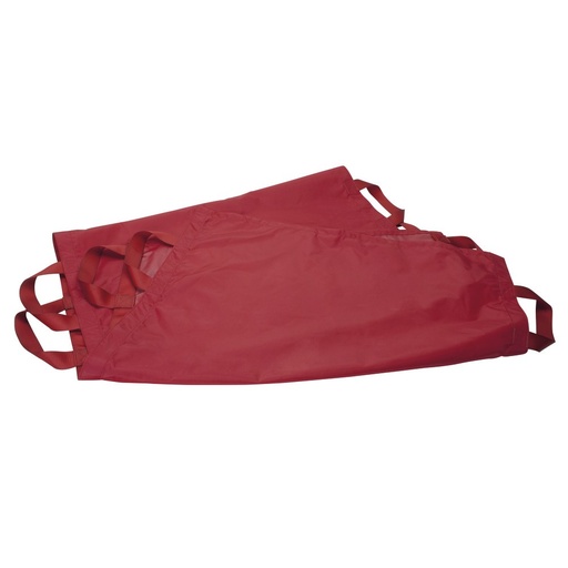 [21128-01] Dönges Carrying Sheet EN 1865, nylon fabric, red