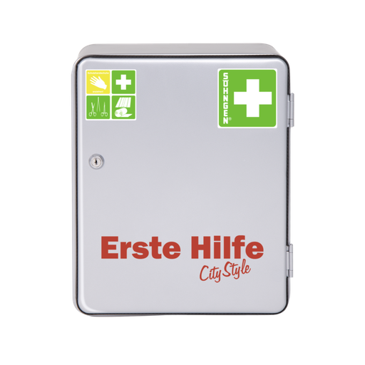 [21385-02] SÖHNGEN Verbandschrank HEIDELBERG City Style DIN 13157, orange