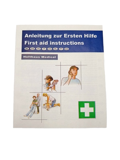 [21749-01] HOLTHAUS Anleitung Erste Hilfe 8-sprachig