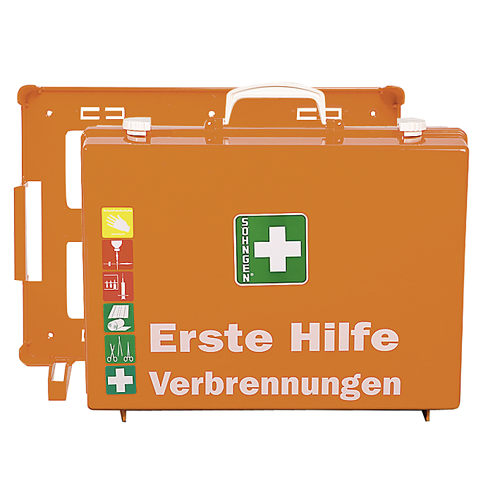 SÖHNGEN First Aid Case MT-CD Burn injuries orange