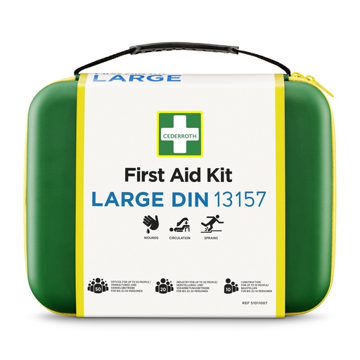 [22039-01] CEDERROTH First Aid Kit large DIN 13157
