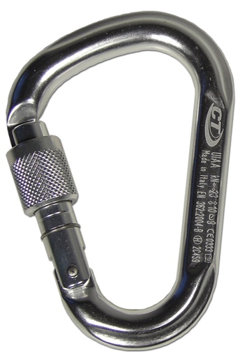 [22347-01] TEE-UU CT HMS Screw Carabiner