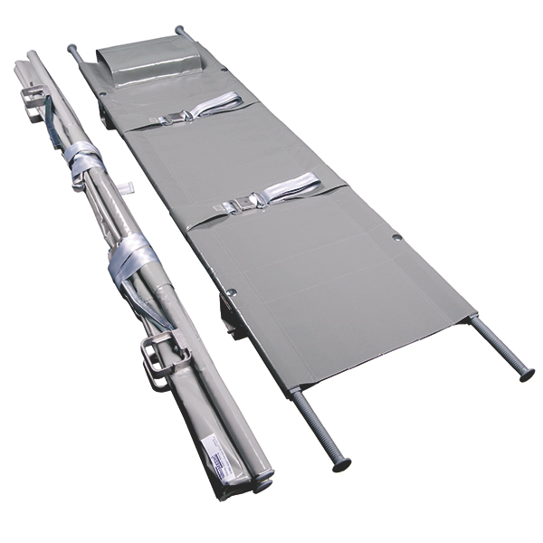 SERVOPRAX Aluminium stretcher acc. to DIN 13024 K with 4 sliding feet