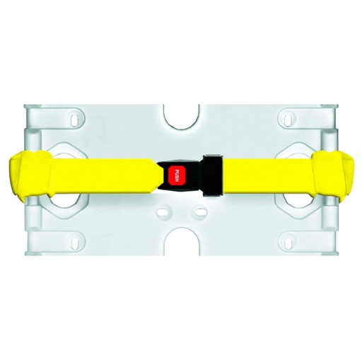 [24771-01] SPENCER Spare belt for basket stretcher, 2-part, with loops and metal buckle