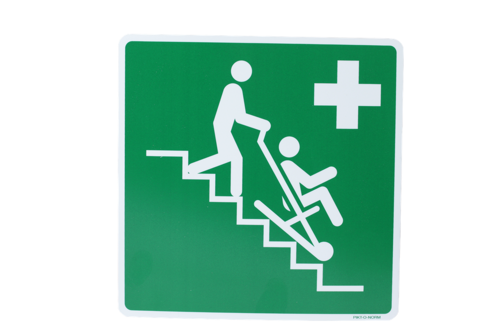 EVAC Pictogram sign Evacuation chair, non-luminous