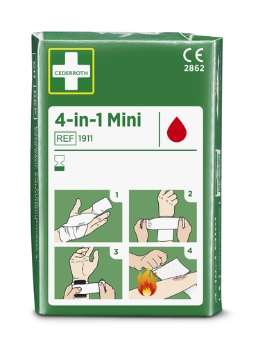[24920-01] CEDERROTH Refill Packs, 4-in-1 Mini Blood Stopper