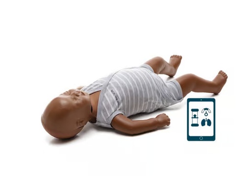 [24955-01] LAERDAL Little Baby QCPR Reanimationspuppe - Dunkelhäutig