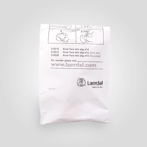 [25473-01] LAERDAL Gesichtsteile Standard für Resusci Anne und Little Anne
