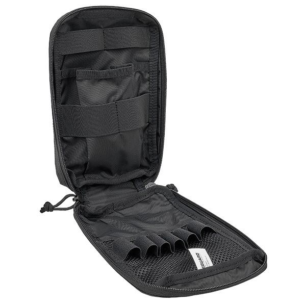 LIFEGUARD IFAK Tasche mit Laser-Cut Molle, Cordura schwarz