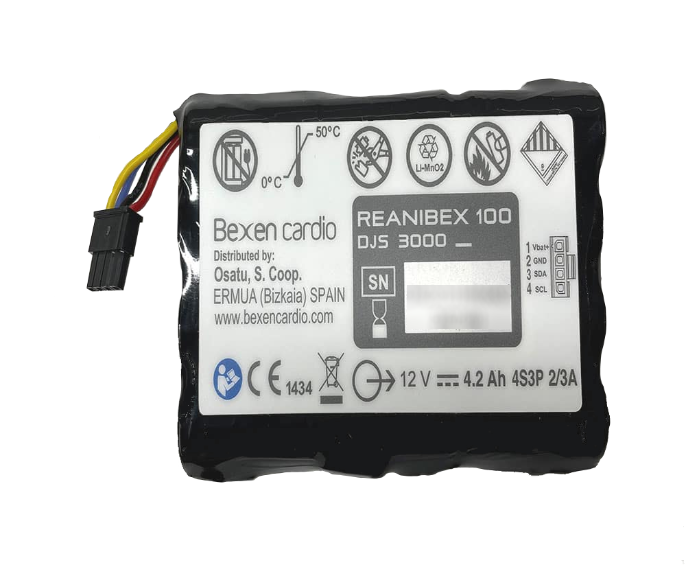 BEXEN Reanibex 100 AED Ersatz Batterie