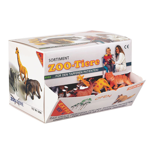 [18545-01] SERVOPRAX Assortment Zoo animals for the little patient 104 pieces