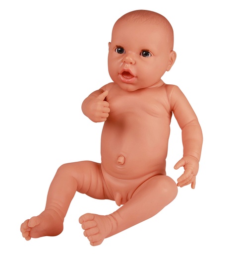 [22439-01] ERLERZIMMER Neugeborenenpuppe für Wickelübungen männlich