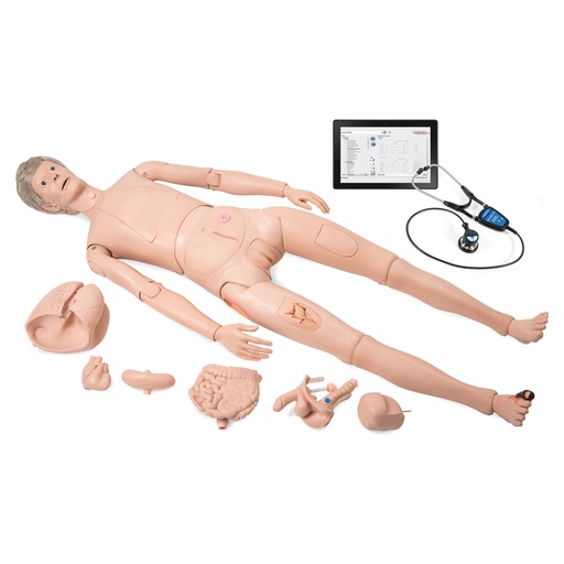 [23203-01] 3B Nikki Patient care manikin with auscultation