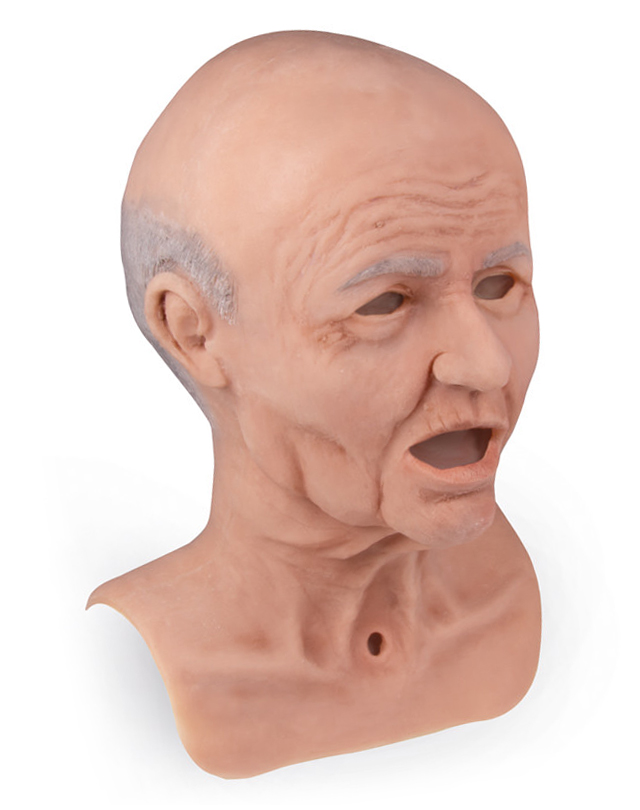 ERLERZIMMER Head Overlay Senior for Nursing Manikins