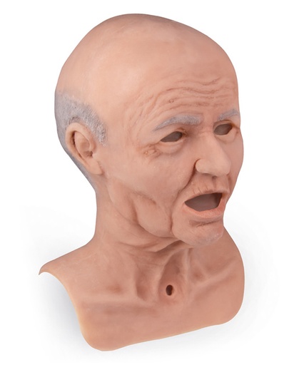 [23485-01] ERLERZIMMER Kopfüberzug Senior für Pflegepuppen