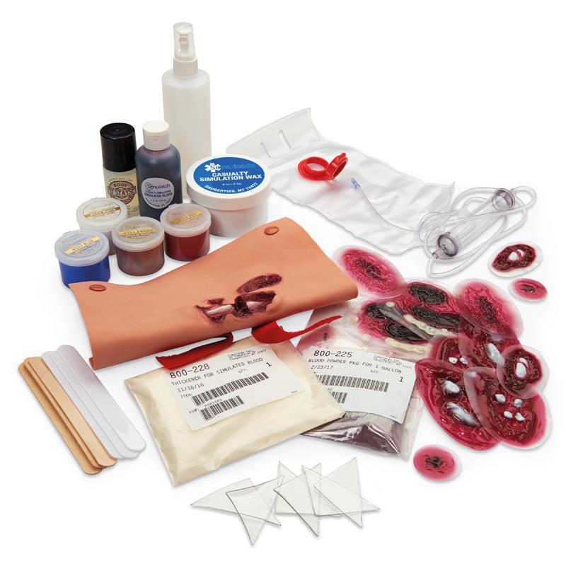 ERLERZIMMER Wound Simulation Set Basic
