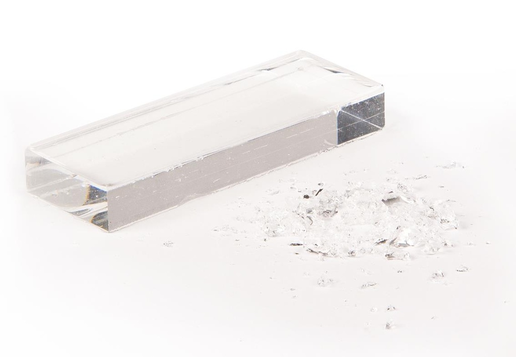 ERLERZIMMER Artificial Glass for Splinter Simulation
