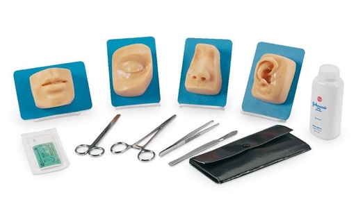 [24697-01] ERLERZIMMER Modul-Set für den Wundverschluss im Gesicht