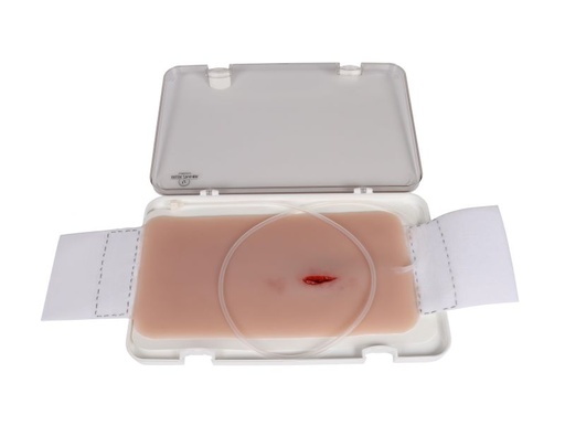 [27407-01] ERLERZIMMER Wound Moulage Stab Injury Neck